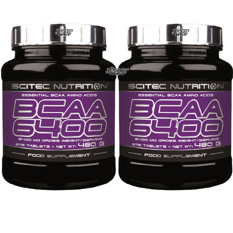 Scitec Nutrition BCAA 6400 375 x 2 Aminoacidi Ramificati 750 Compresse da 1 gr.