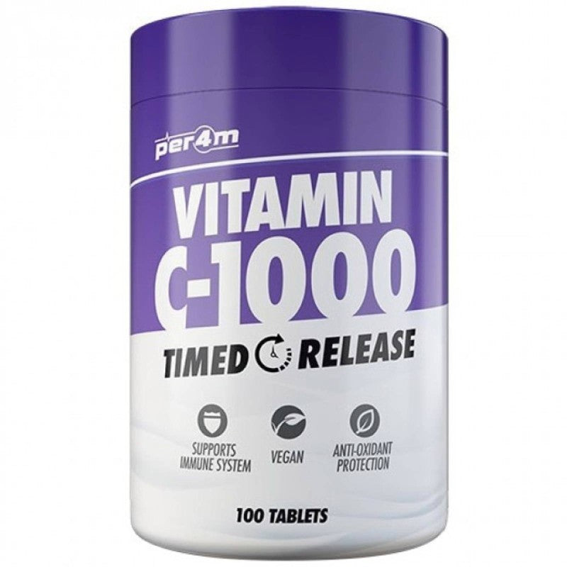 Per4m Vitamina C-1000 Mg Timed Release 100 Tavolette