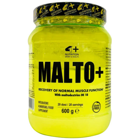 4+ Nutrition Malto+ 600 Grammi