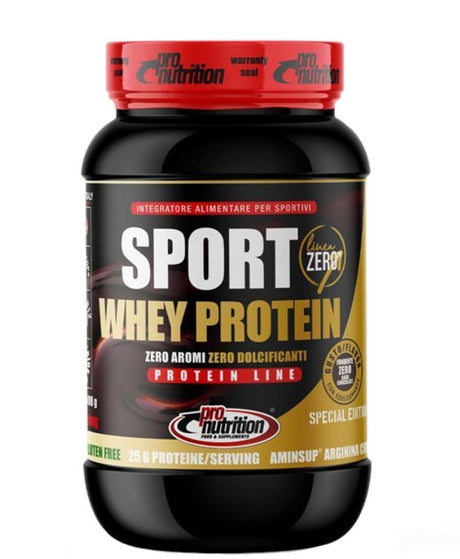 PRONUTRITION SPORT WHEY PROTEIN SPECIAL EDITION FONDENTE ZERO 908 GRAMMI