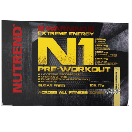 NUTREND N1 PRE-WORKOUT 1 BUSTA DA 17 GRAMMI