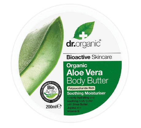 DR ORGANIC ALOE VERA BODY BUTTER 200 ML