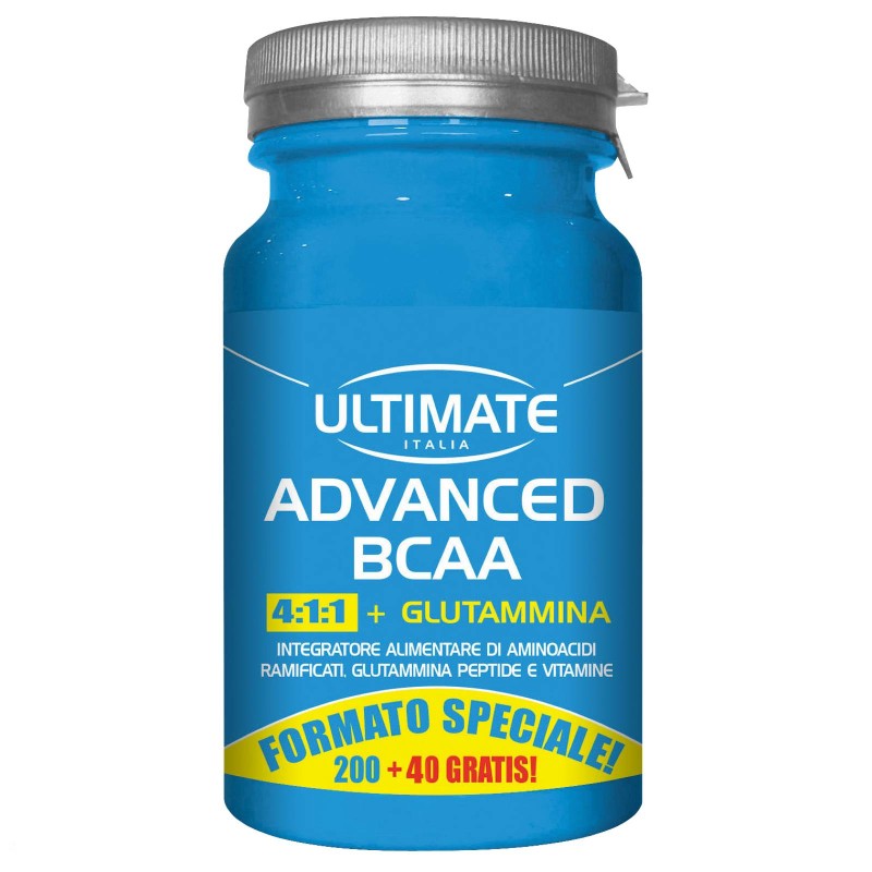 Ultimate Italia Advanced Bcaa 200 Capsule + 40 In Omaggio