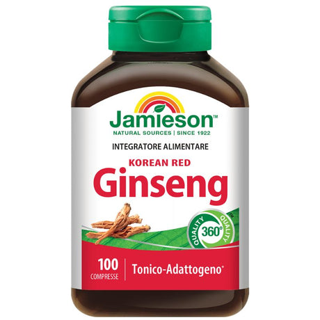 Jamieson Korean Red Ginseng 100 Compresse