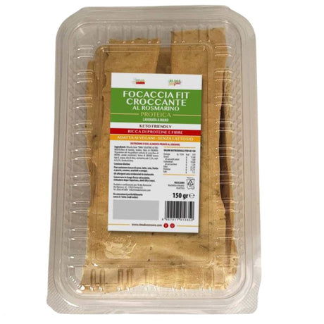 Ri.Ma Benessere Focaccia Fit Croccante Al Rosmarino 150 Grammi