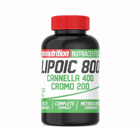 PRONUTRITION LIPOIC 800 CROMO CANNELLA 60 COMPRESSE